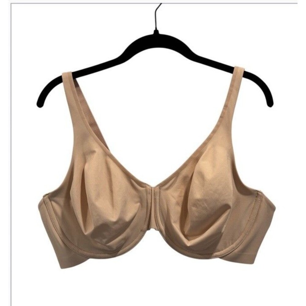 Wacoal Comfortable Cool Underwire Bra Style #855385 Size 42D Nude Beige